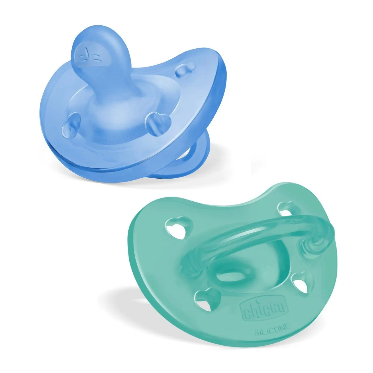 Chicco 00073087210000, Ultramyk, Anatomisk, Silikon, Gutt, 2 stykker