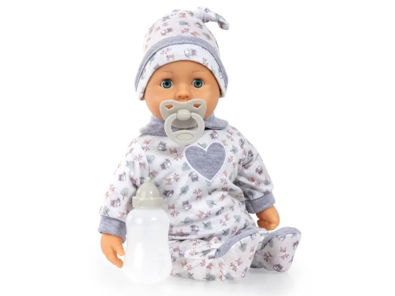 Bayer Design First Words babydokke 38 cm med 24 funksjoner, Hjerte