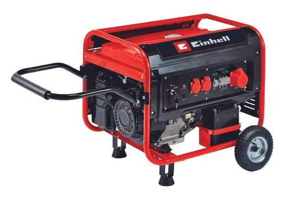 Einhell TC-PG 65/E5, 25 l, Bensin, 11,7 timer, Sort, Rød, 79 kg