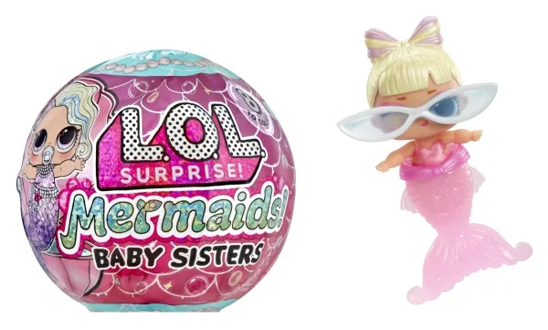L.O.L. Mermaids! Baby Sisters Asst PDQ
