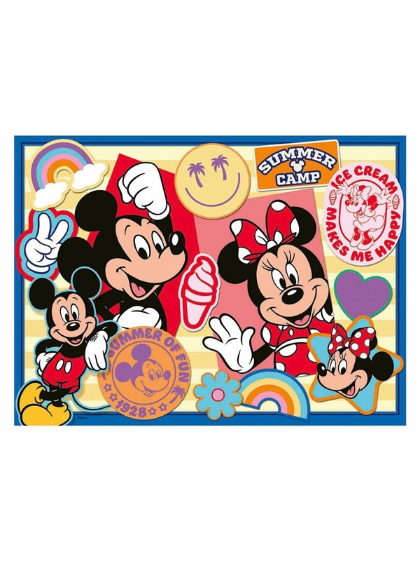 Ravensburger Jigsaw puzzle XXL Mickey and Minnie 200 pcs. Gulv