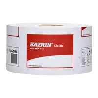 Toalettpapir, Katrin 106101 Gigant S2, 2-lags, pakke a 12 stk