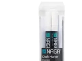Glastavle marker hvid 2 mm Dry Erase 2 stk. i pakke