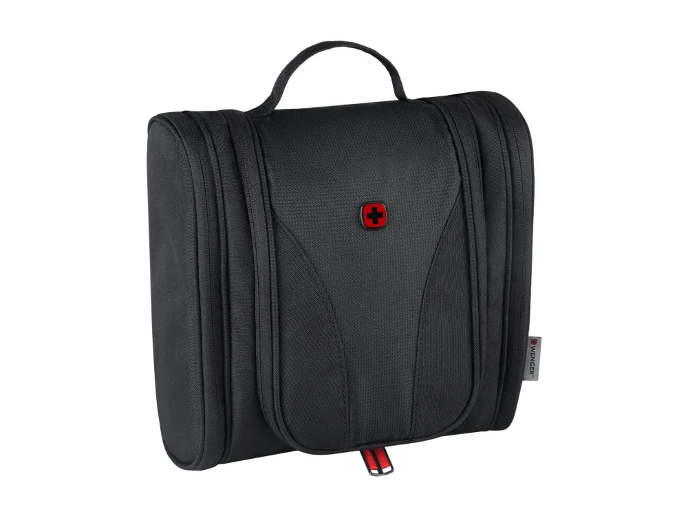 Wenger - Hengepose for toalettartikler - with antibacterial lining - polyester - svart
