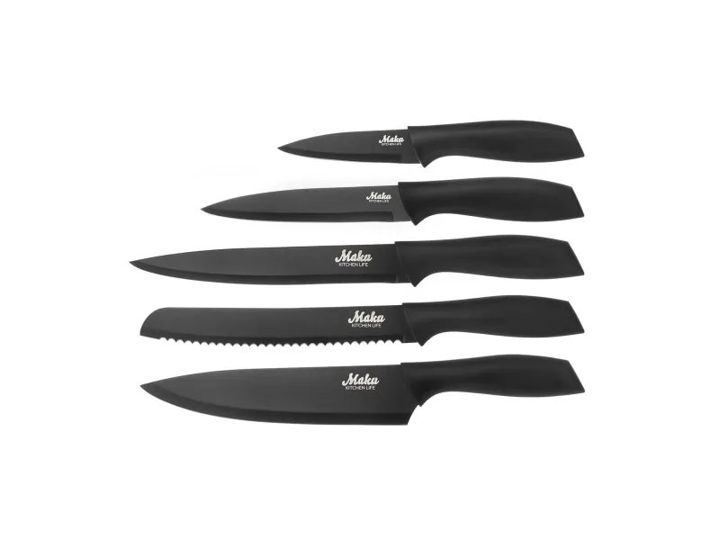 WMF kniver i rustfritt stål, sett med 5 stk.