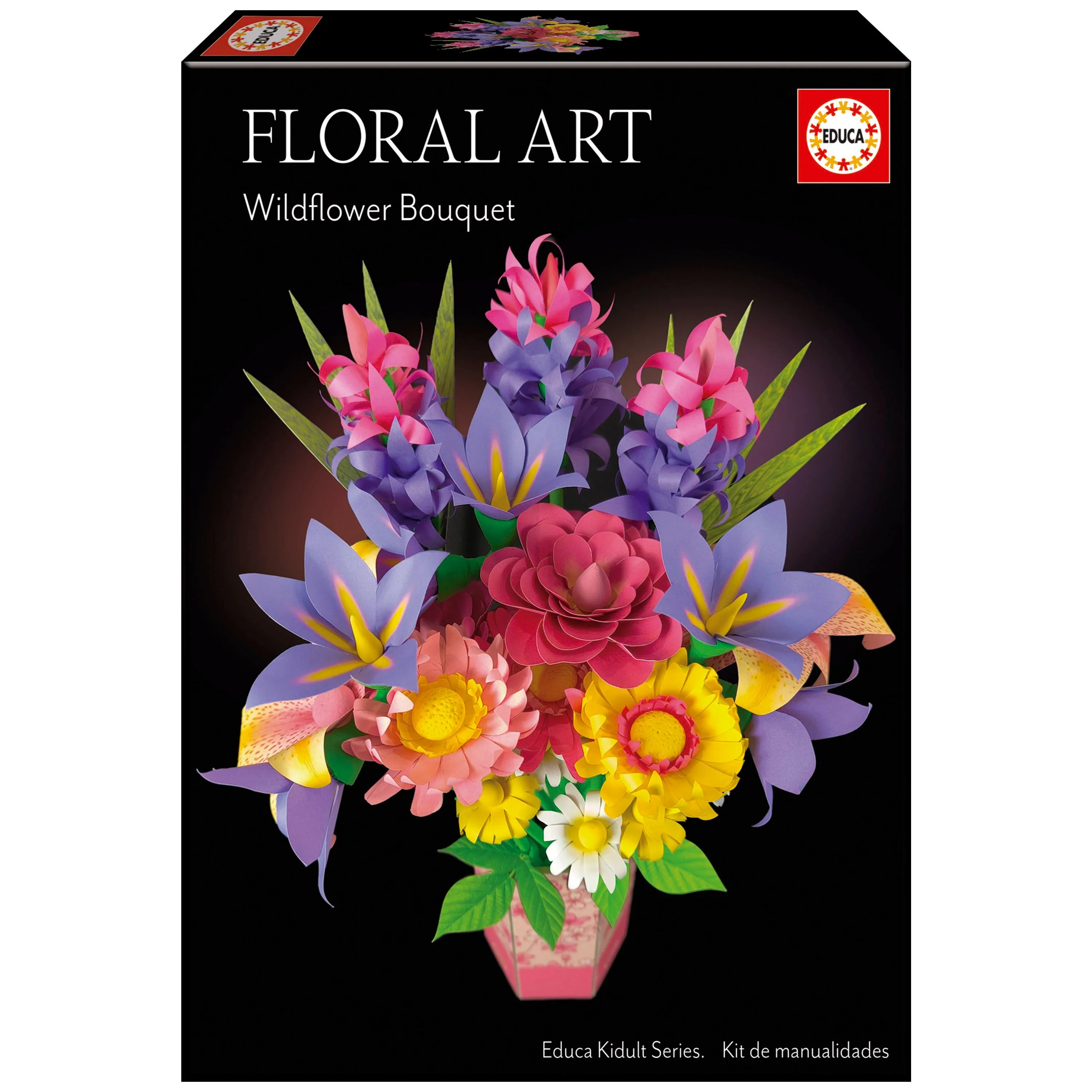 Floral Art bukett med villblomster