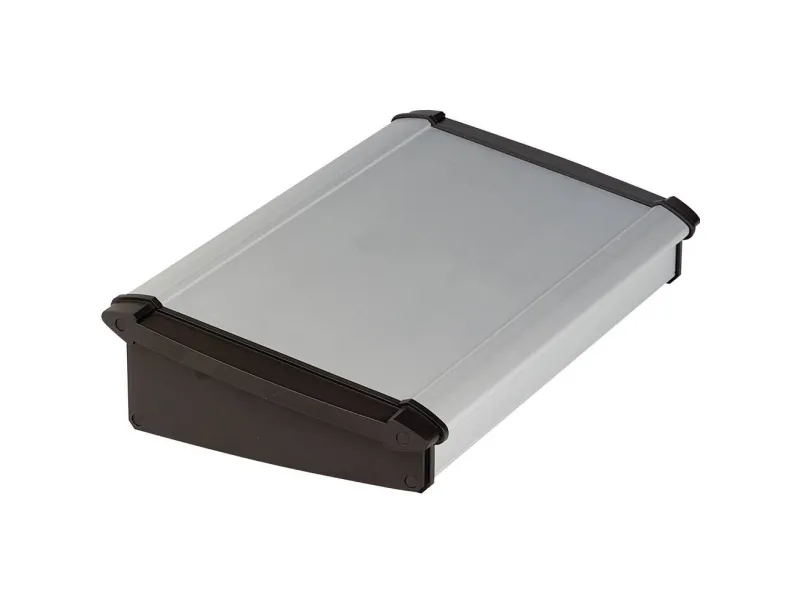 Bopla ALU-TOPLINE ATPH 1865-300 pultr-kabinett (L x B x H) 300 x 181 x 68 mm aluminium/ABS grafittgrå (RAL 7024) natur 1 stk