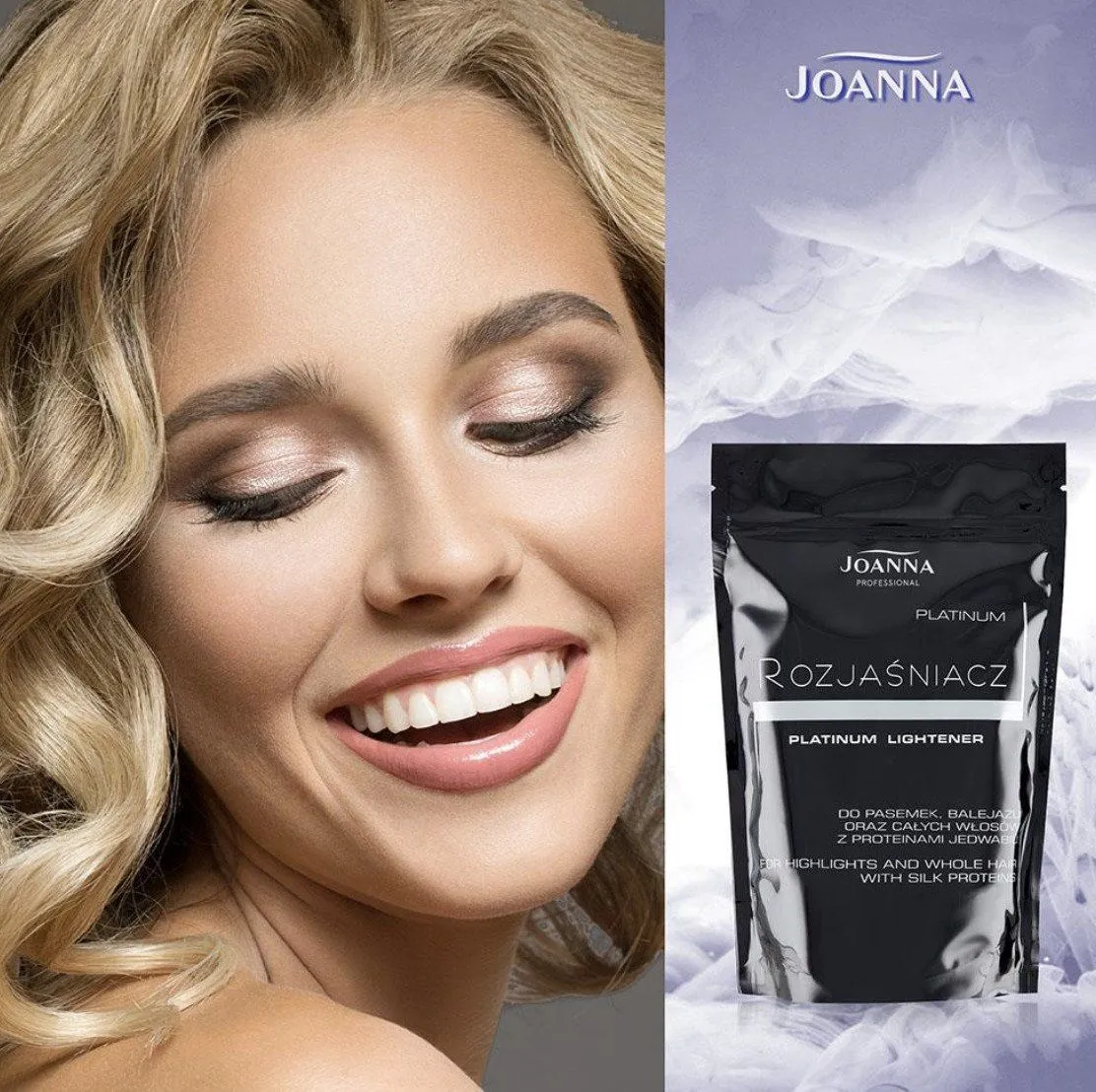 Joanna Platinum Classic lysner for hår 450 g
