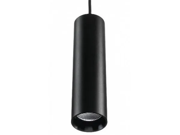 Zip Tube Pendel Mini LED 17W 3000K, 870 lumen, sort