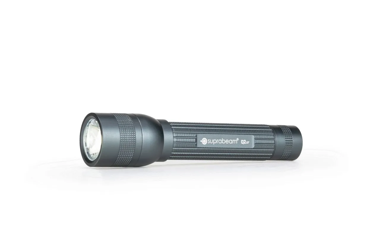 Suprabeam lommelykt Q2xr 800 lm 1100 mAh USB-C 175 m sprutsikker IPX4