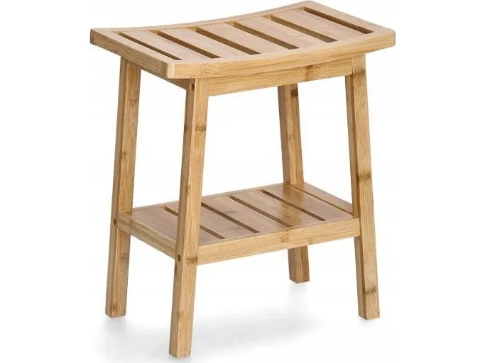 Zeller baderomsbord med hylle, 40 x 25 x 46 cm