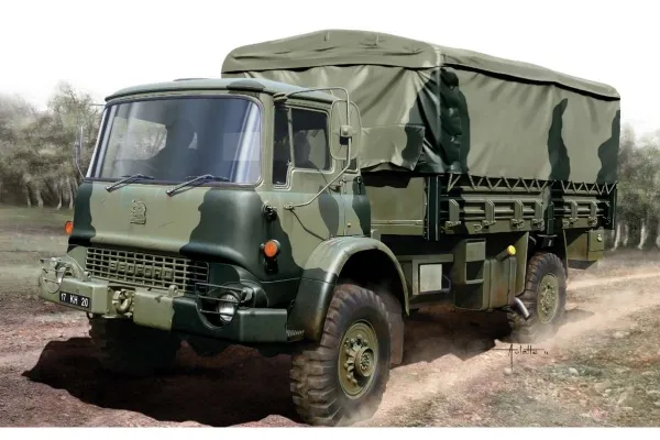 British Army 4-ton 4 x 4 G.S lastebil 1:76
