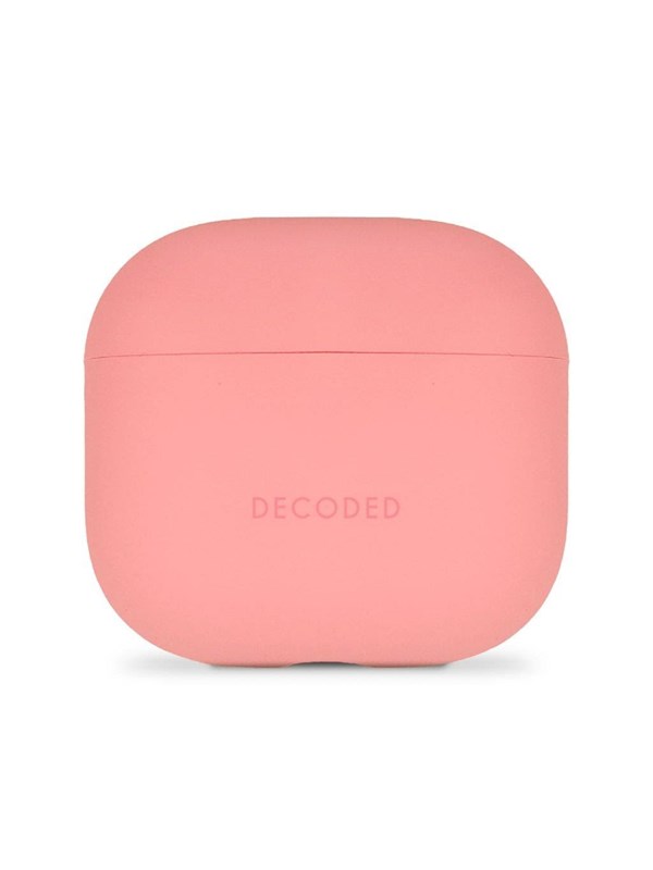 Decoded Silicone Aircase for Airpods Gen 4 Pink