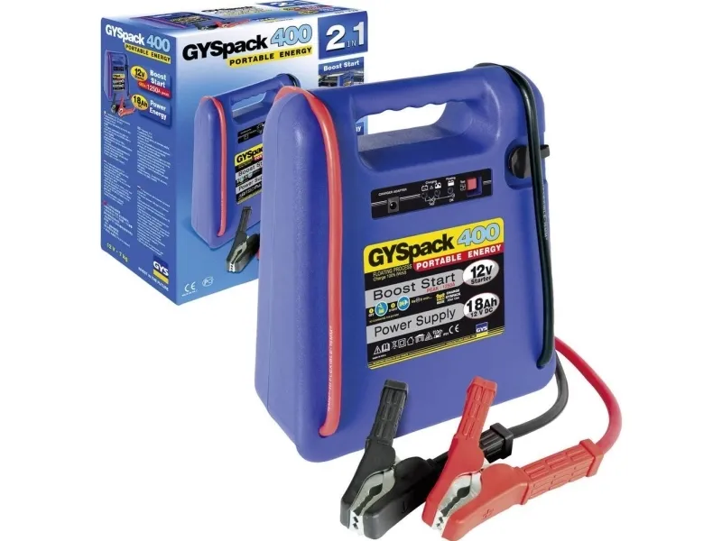 GYS hurtigstartsystem PACK 400 025455 startstrøm (12 V)=480 A (025455)