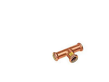 SANHA T-stykke press gass i kobber 18 mm (11013018)
