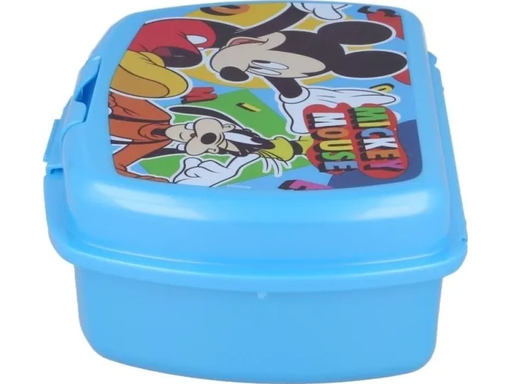 Mickey Mouse matboks / lunchboks (blå)