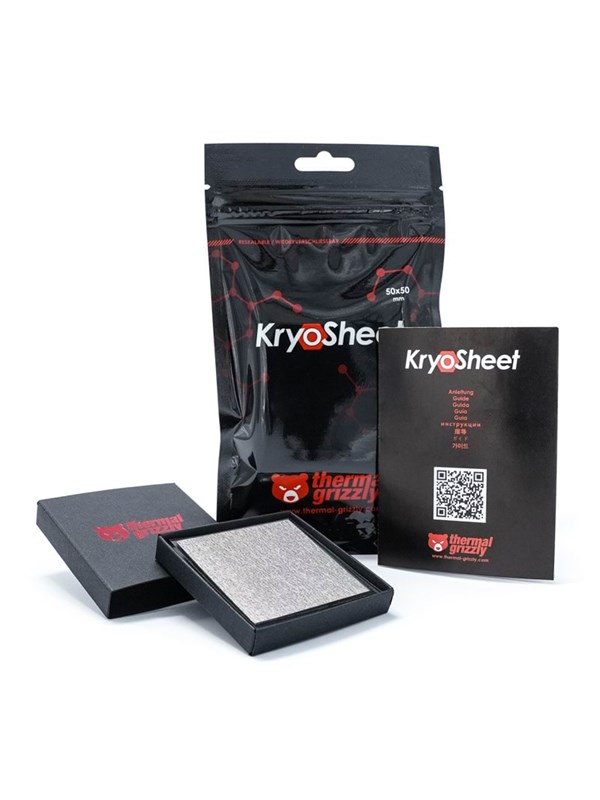 Thermal Grizzly KryoSheet thermal pad - 50 x 50 mm - Termisk plate