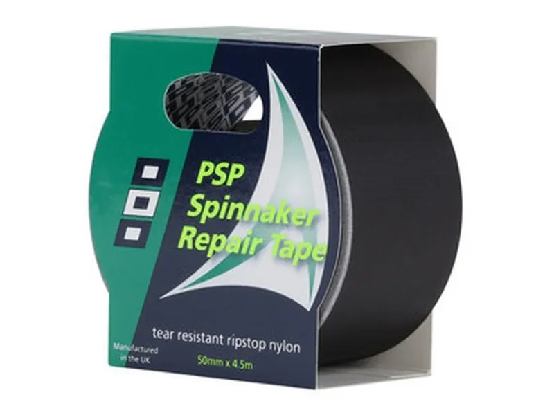 PSP spille tape 50 mm x 4,5 m sort