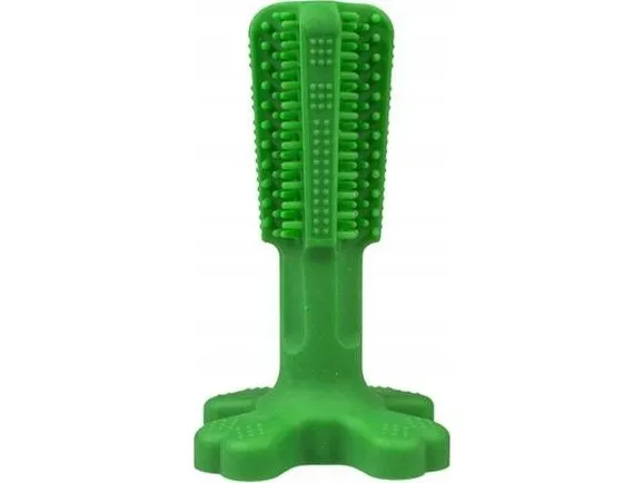 Duvo+ Chew’n play tygge-/tannbørste grønn 12x7,6 cm