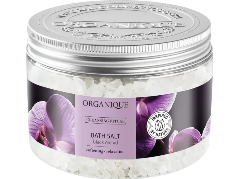 Organique Black Orchid Relaxing Bath Salt 600g