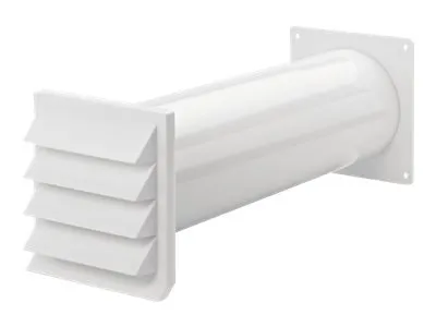 SILVERLINE 4044047 - Wall duct - hvit