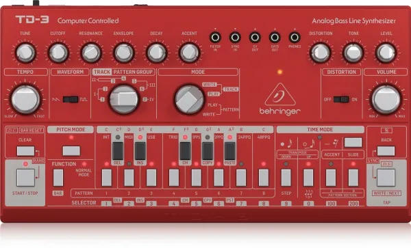 Behringer TD-3-RD - Bass line synthesizer