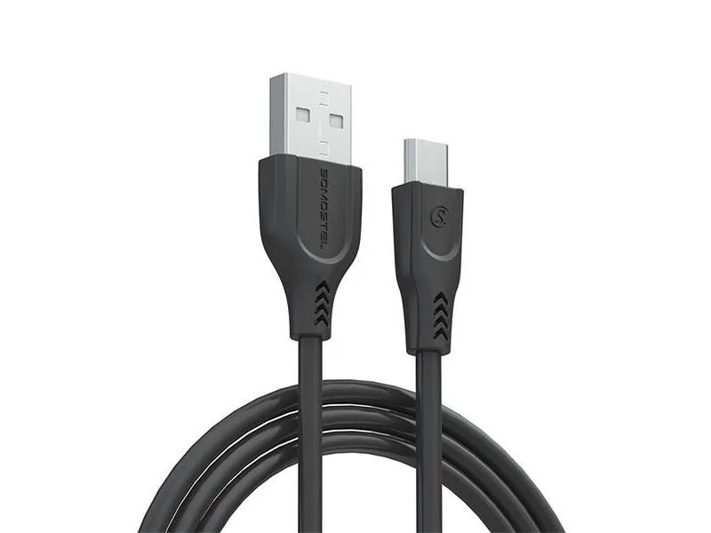 USB-kabel Somostel USB-A til USB-C 1,2 m hvit (SMSBT09)