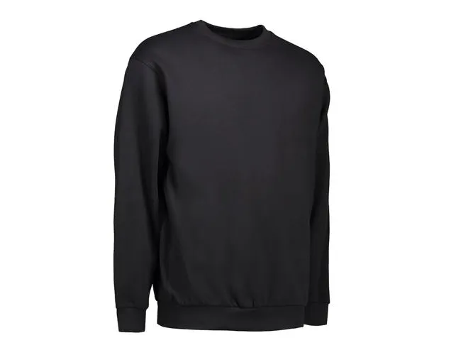 Sweatshirt klassisk 0600 sort str L