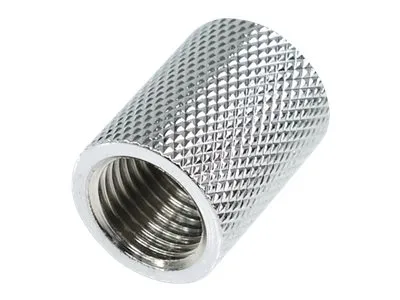 Alphacool HF socket 2 x G1/4 inner thread - Tilkoblingsadapter til væskekjølingssystem (hunnkobling) - krom