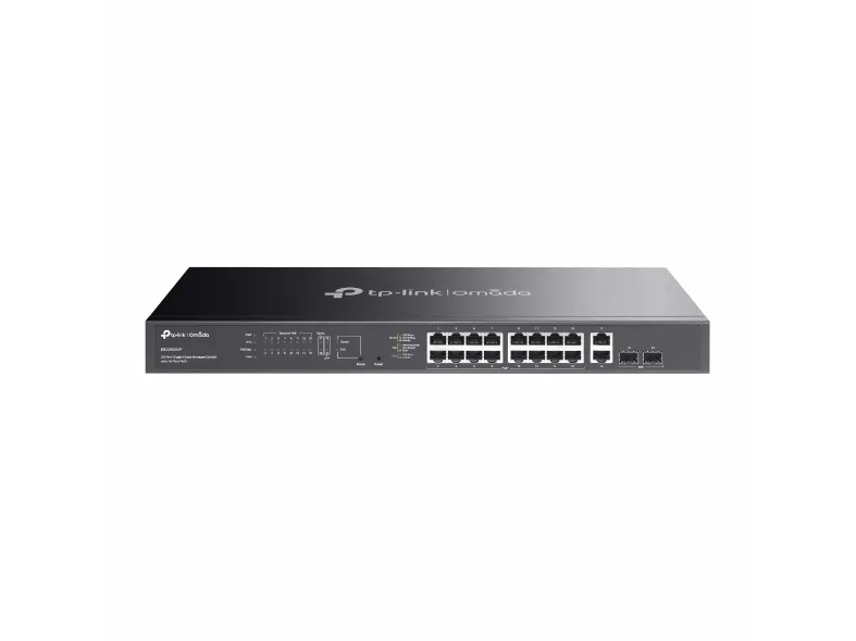 TP-Link Omada ES220GMP, Håndtert, L2, Gigabit Ethernet (10/100/1000), Strøm over Ethernet (PoE), Rack-montering