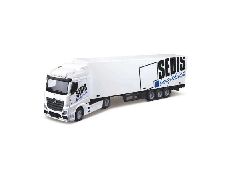 BBURAGO Mercedes-Benz 1:43 Lift & Load, Truck/trailer, Montert på forhånd, 1:43, Mercedes-Benz Lift & Load, Alle kjønn, Metall, Plast