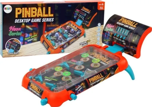 LeanToys pinball med LED-lys og lyd