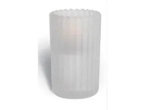 Olielampe Model Stripe Frostet,6 stk/krt