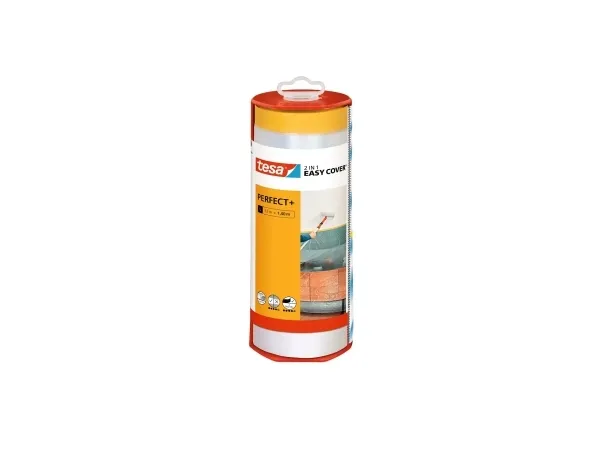 TESA Easy Cover Perfect+, Gjennomsiktig, 33000 x 1400 mm, High-Density Polyethylene (HDPE), 1 stykker