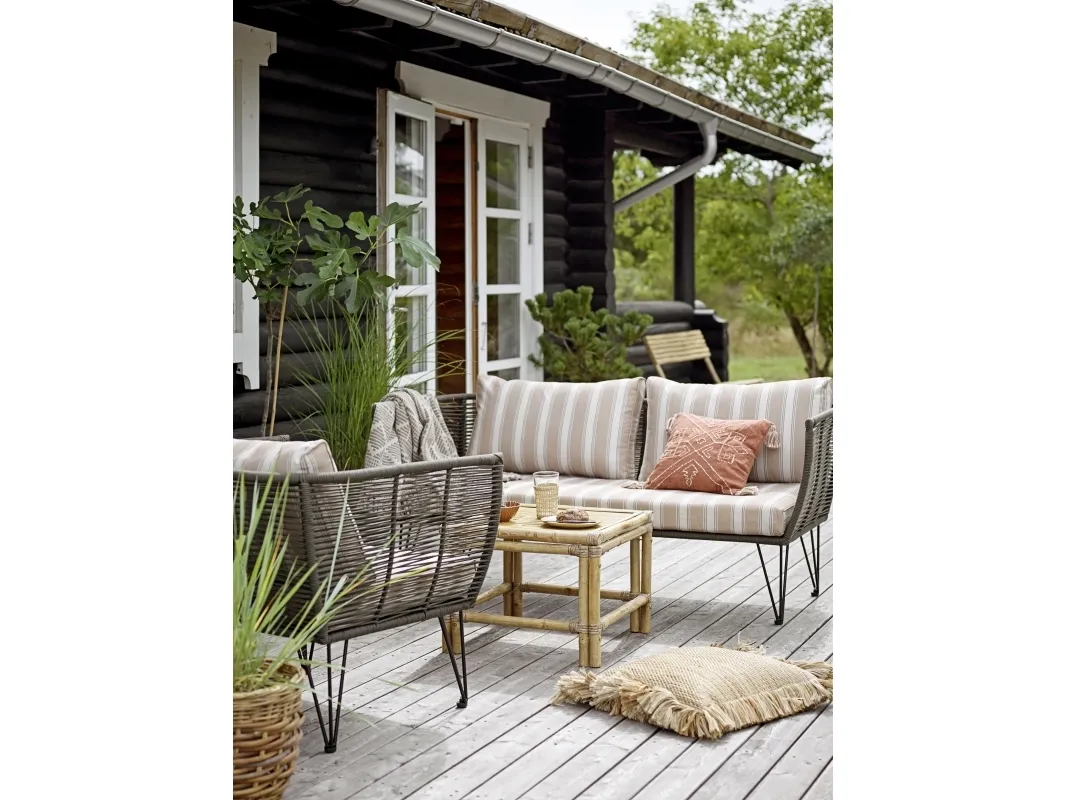 BLOOMINGVILLE Mundo Lounge Chair, grønn, metall