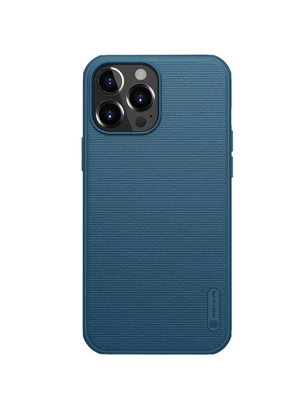 Nillkin  Super Frosted Shield Reinforced Case Cover for iPhone 13 Pro Max Blue