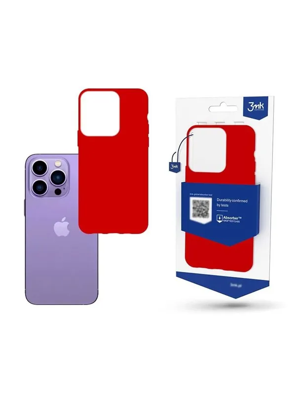 3mk Case for iPhone 14 Pro Max series  Matt Case - Red