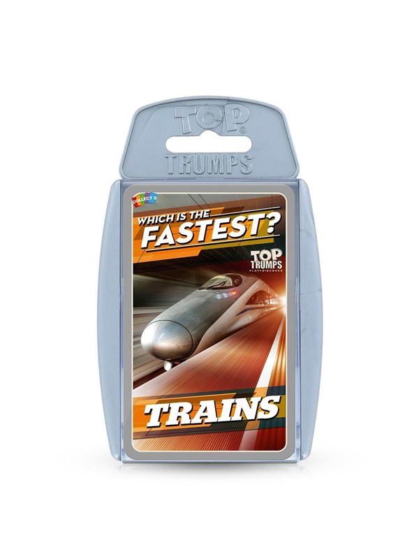 Winning Moves Trains Top Trumps Card Game (ENGLISH)