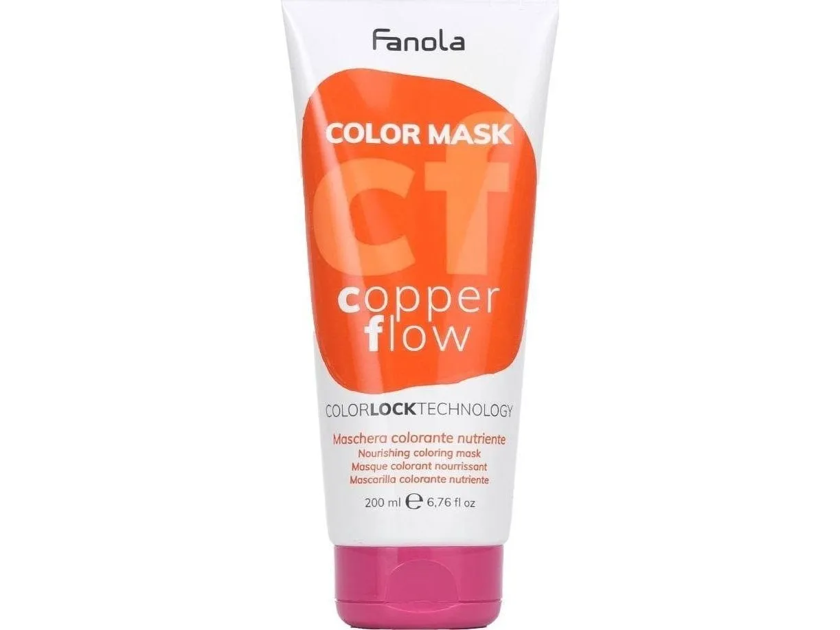Fanola Color Mask Copper Flow hårfargemaske 200ml