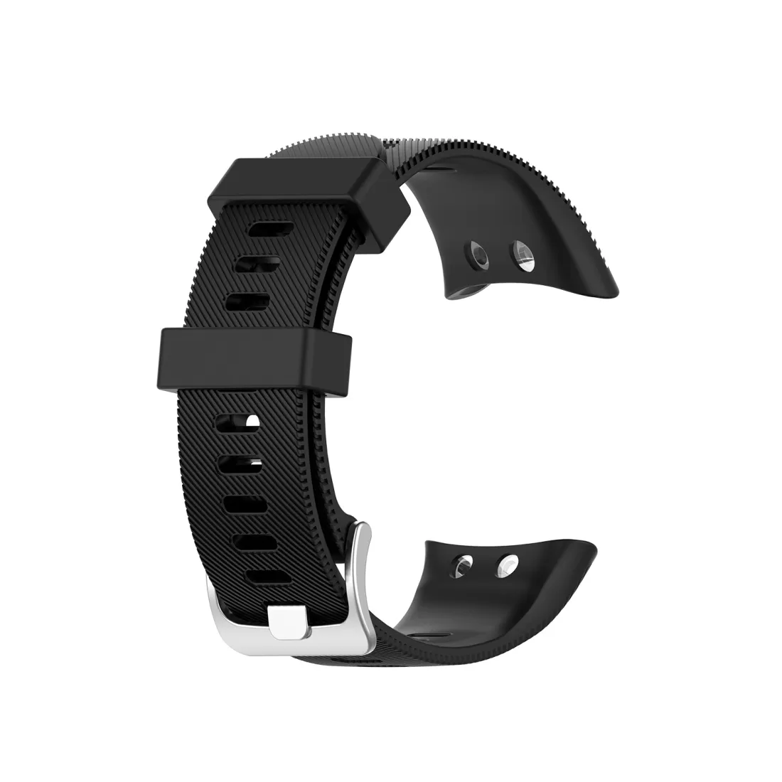 Silikonearmbånd til Garmin Forerunner 45 / 45S - Sort