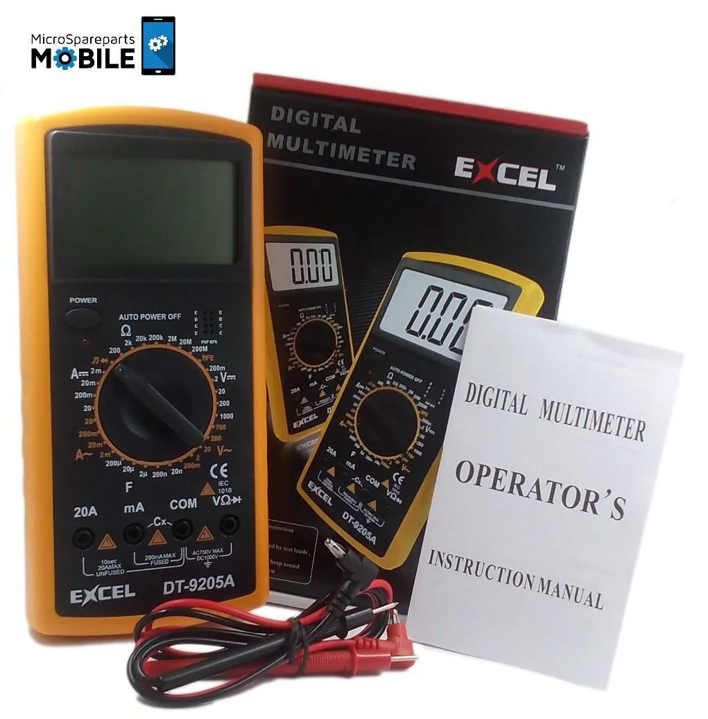Coreparts Multimeter - Ac/dc/a