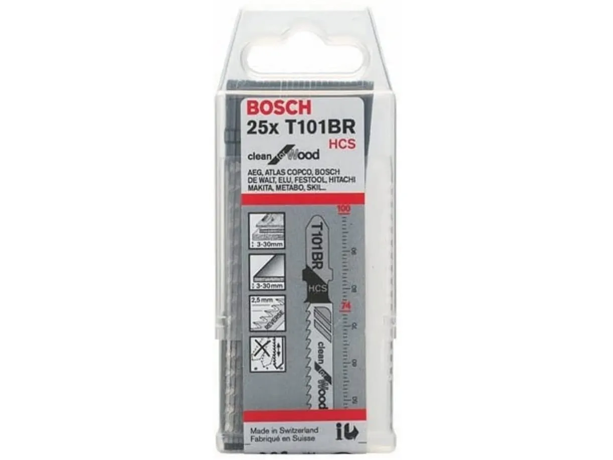 Bosch Stikksagblad T 101 BR Clean for Wood