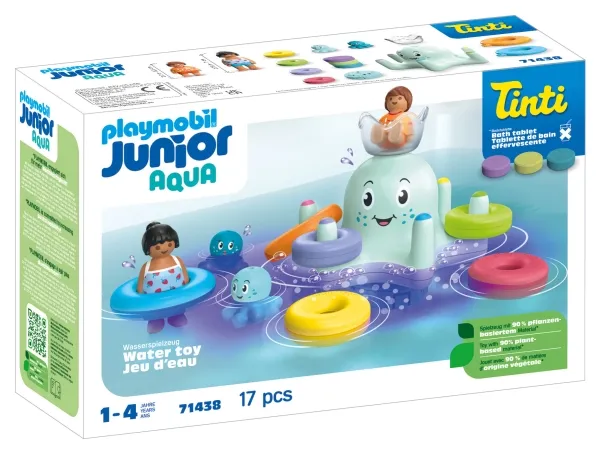 Playmobil Aqua - Junior & Tinti: Colourful Kraken