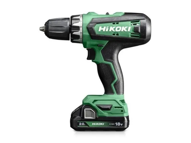 HIKOKI skrumaskin 18V DS18DF WCZ 53 Nm 2x2,0Ah i koffert