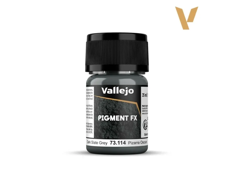 Vallejo 73.114, Grå, 35 ml, 1 stykker, Dark Slate Grey
