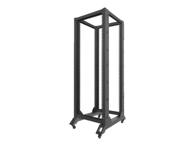 Lanberg - Rack åpen ramme - svart, RAL 9004 - 32U - 19