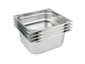 Kantine 1/2 GN 1 ltr 32.5x26.5x2 cm Rustfrit stål,stk