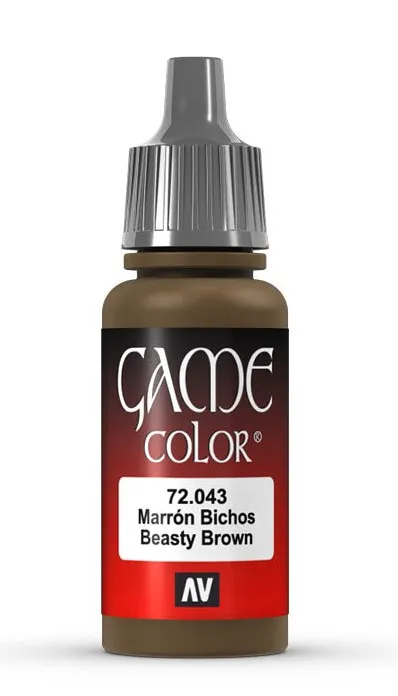Vallejo 72.043, 17 ml, Brun, Matte, Flaske