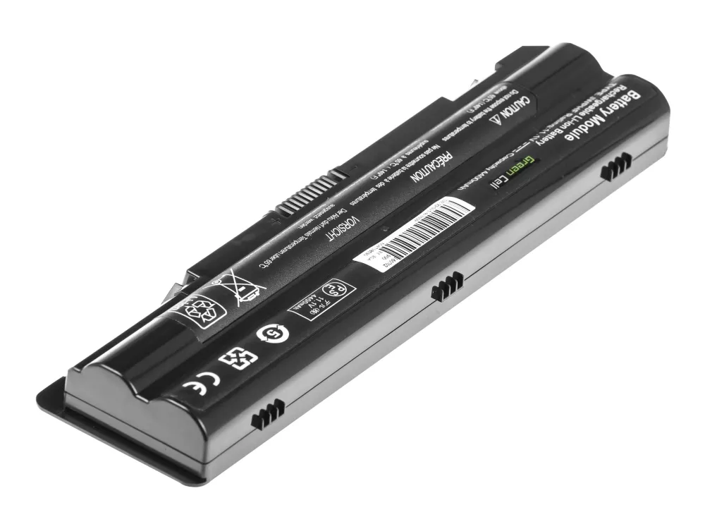 Green Cell - Batteri til bærbar PC (tilsvarer: Dell JWPHF, Dell R795X) - litiumion - 6-cellers - 4400 mAh - svart - for Dell XPS 14, 14 (L401X), 15 (L501X), 15 (L502X), 17 (L701X), 17 (L702X)