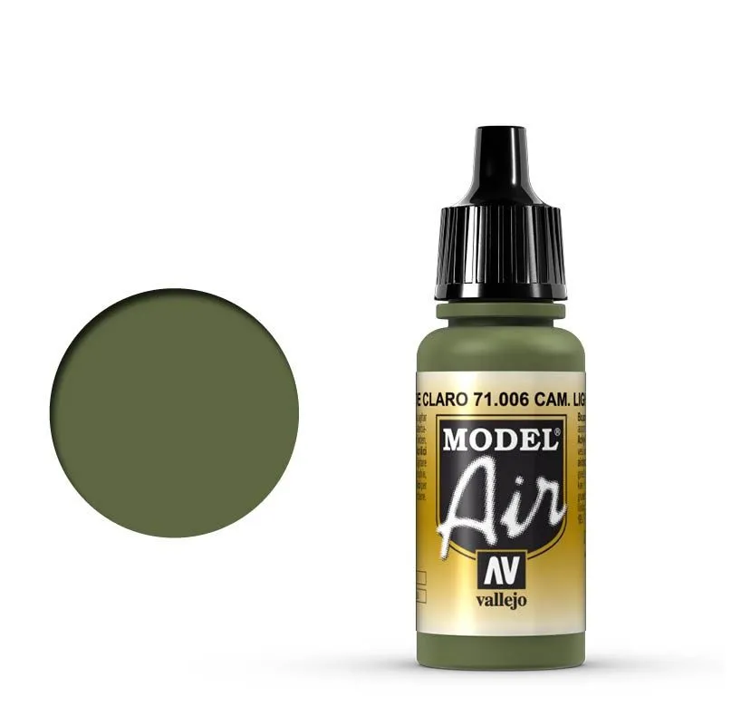 Vallejo 71.006, Grønn, Acryl maling, Væske, 17 ml, 1 stykker |